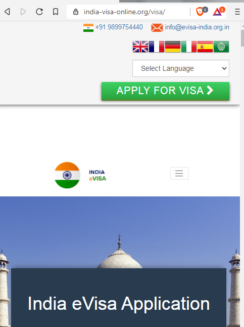 FOR FINLAND CITIZENS – INDIAN Official Government Immigration Visa Application Online