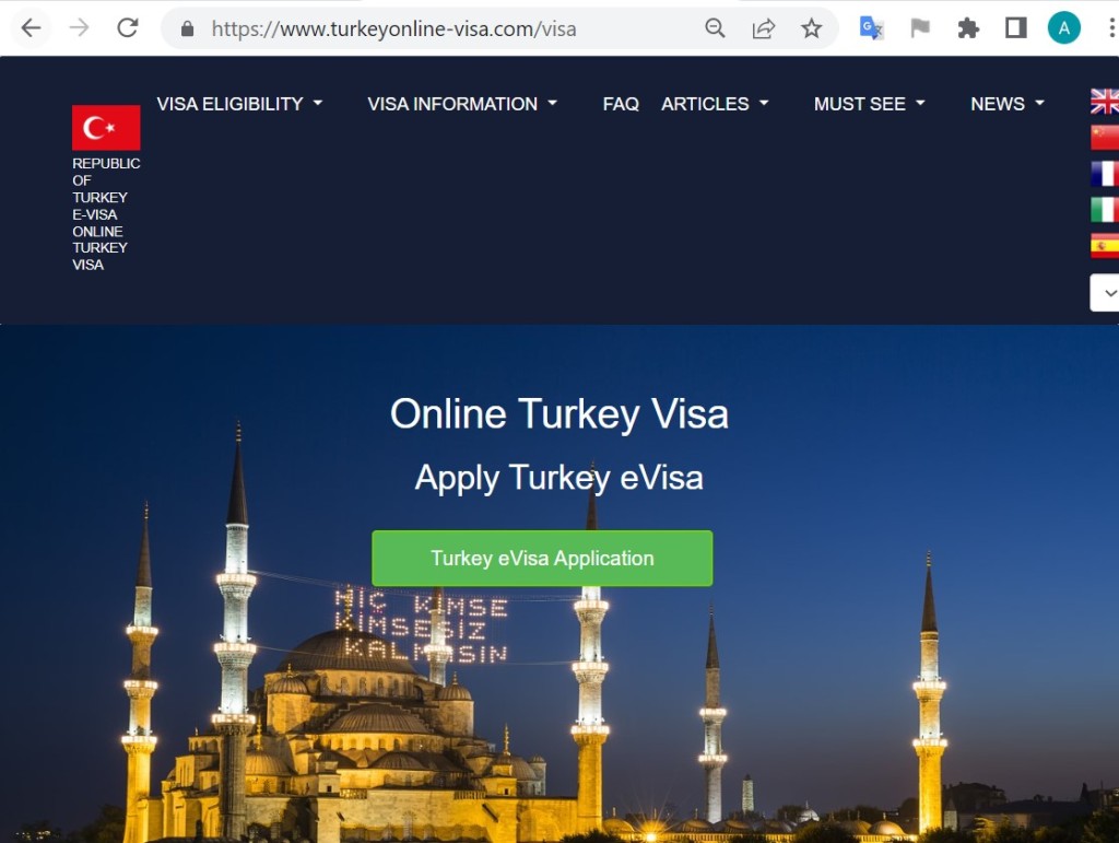 FROM UAE TURKEY Turkish Electronic Visa System Online – Government of Turkey eVisa